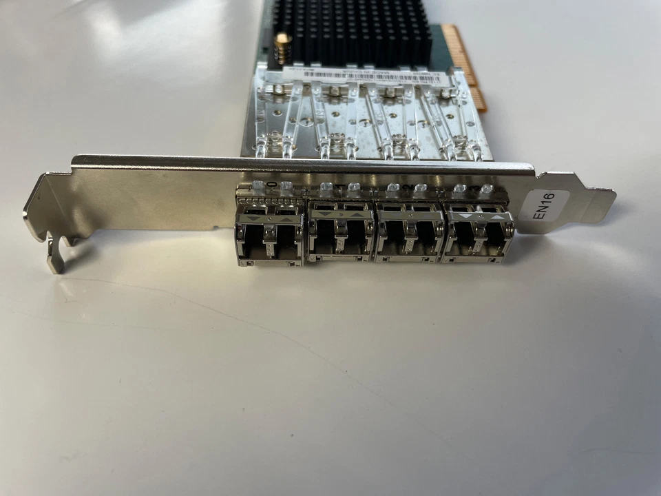 IBM EN16 PCIe3  x8  4-Port 10GbE SR Adapter (LPX) - 00ND464 00ND466 with 4 x SFP - Image 3 of 4