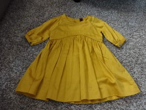 yellow boutique dress