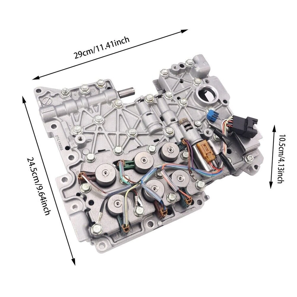 4EAT Valve Body w/ Solenoids For 1998-2012 Subaru Forester Outback USA - Imagem 2 de 4