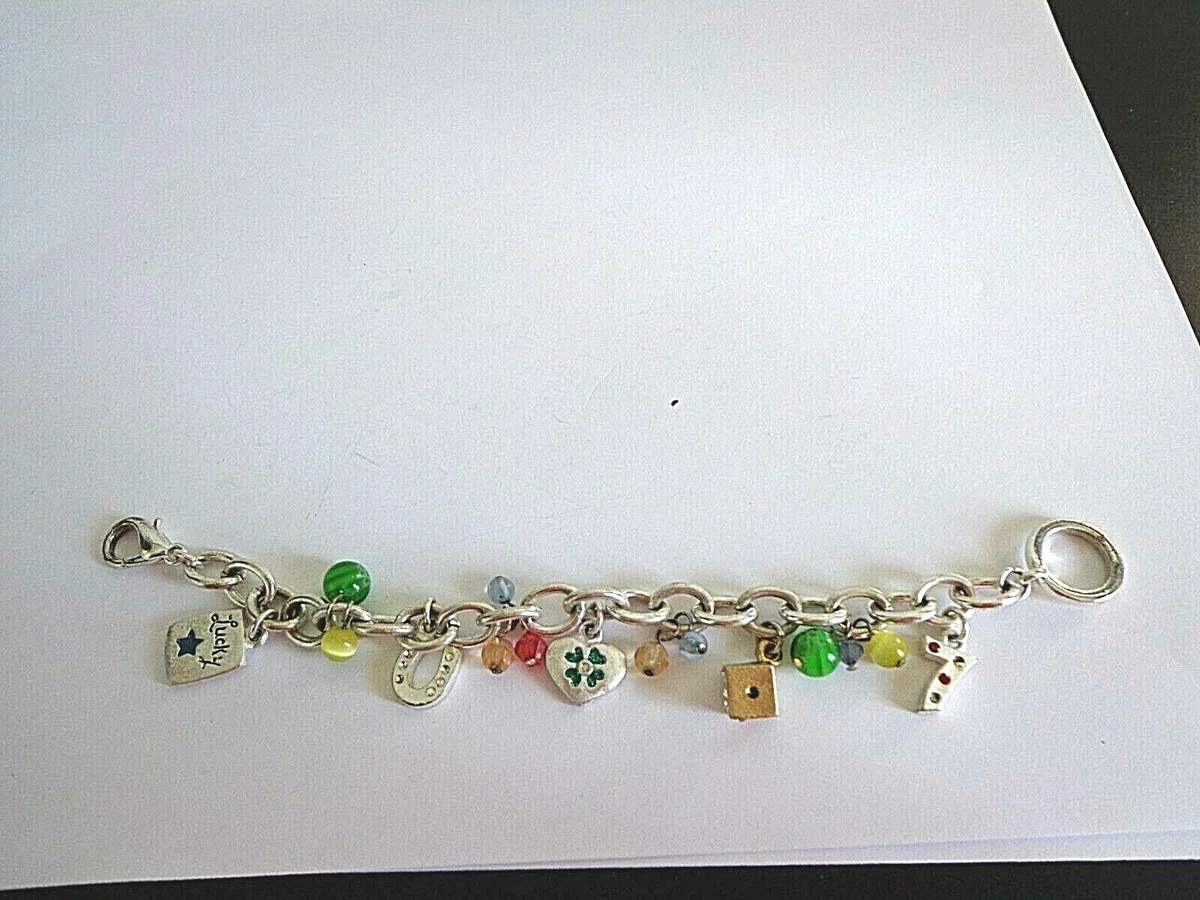 dice charm bracelet