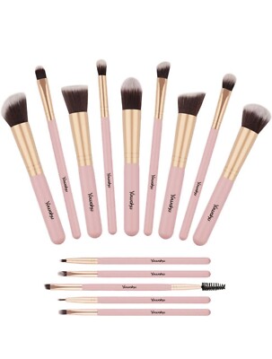 14Pcs Makeup Brush Set Big Powder Foundation Eyebrows Face Lip Brushes Tool Hot