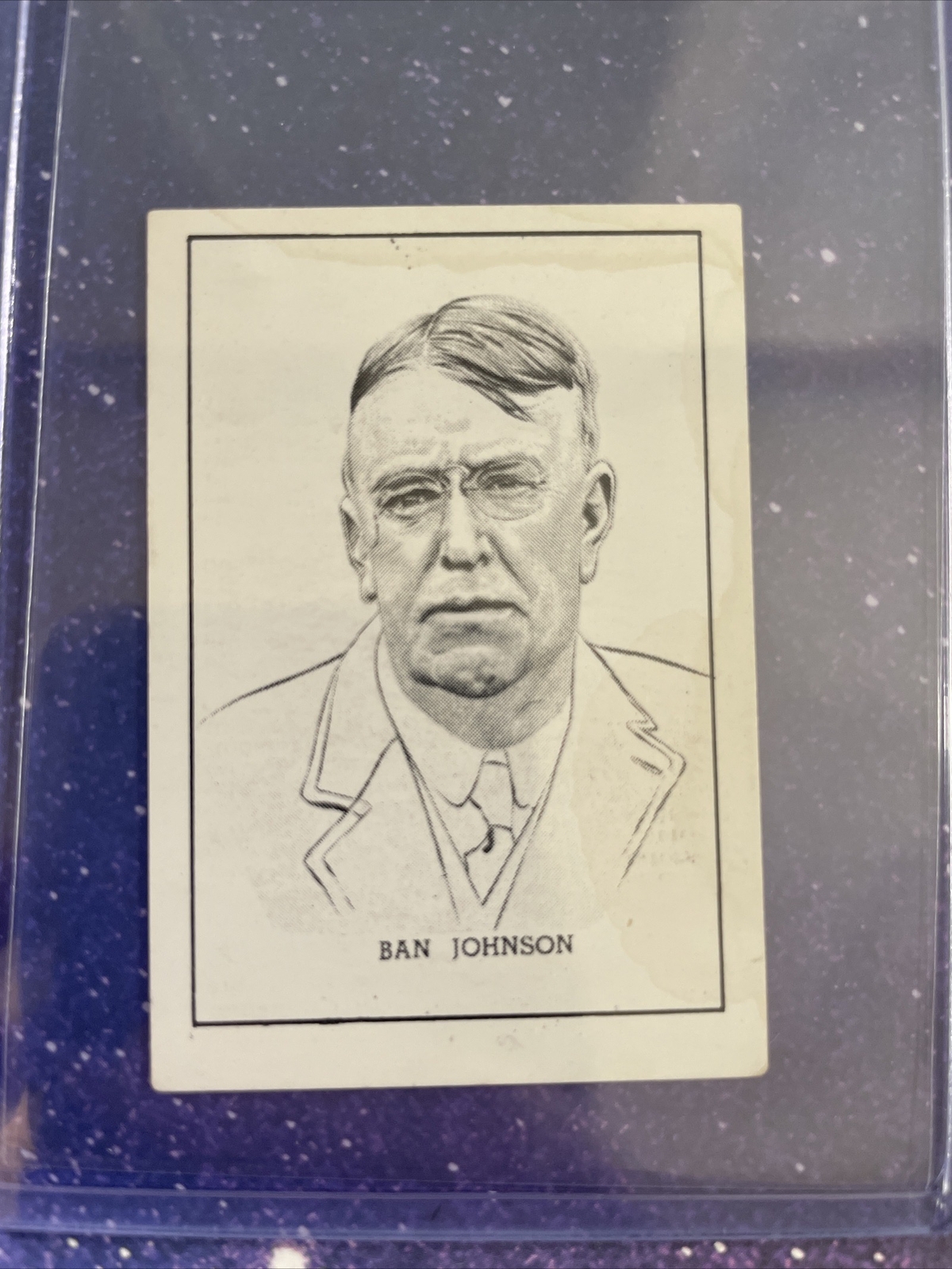 1950 Callahan Baseball Hall of Fame Byron Bancroft “Ban” Johnson eBay