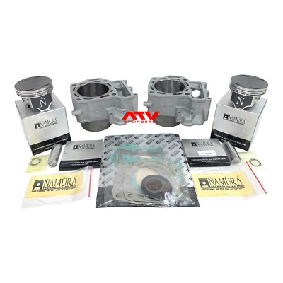 #ad #ad 05 13 Kawasaki Brute Force 650 SRA Cylinders Pistons Jugs Top End Gaskets Kit $699.00
