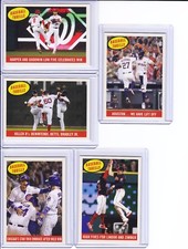 2017 Topps Throwback Thursday Superb Celebrations 1959 Baseball Thrills PR 591