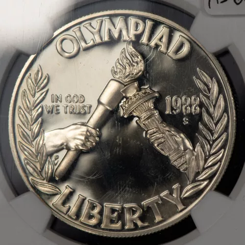 1988-S $1 Seoul Olympics Commemorative Silver Dollar Proof- NGC PF 69 UC - X5613