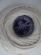 DMC Cebelia Crochet Cotton Size 20 - 380m Approx. 50grams Made in France