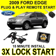 Remote Start System Plug and Play DIY 3X Lock For 2009 Ford Edge FO1A