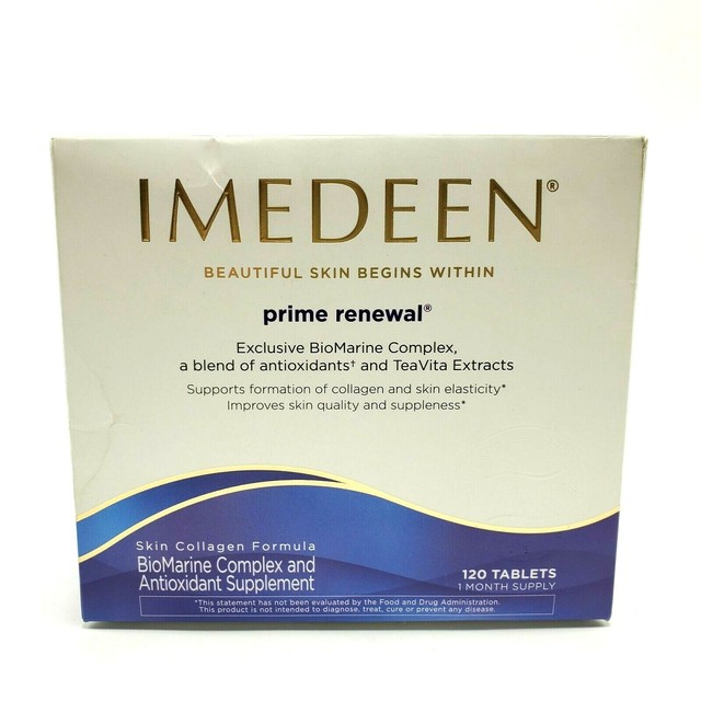 Imedeen Prime Renewal 120 Count Month Supply Skin Collagen Formula Expires 03 22 EBay