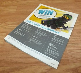 Original Lego (70615) The Ninjago Movie Instruction Manual ONLY For Play Set 