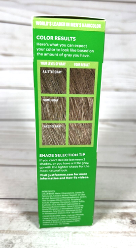 Just For Men H-15 Dark Blond Lightest Brown Color Hair Dye No Mix (3 Pack) - Picture 8 of 8