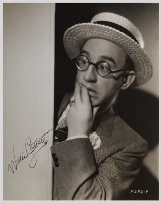 Character Actor WALTER CATLETT Rare Signed Photo - PINOCCHIO - BRINGING UP BABY