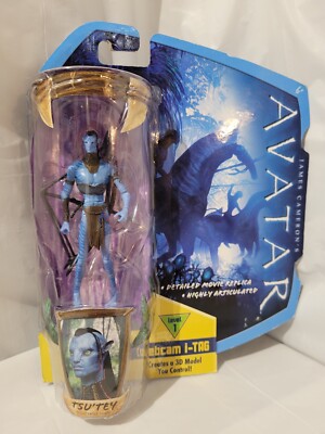 Tsu'Tey Warrior Figure James Cameron's Avatar 2009 Mattel NIB 4