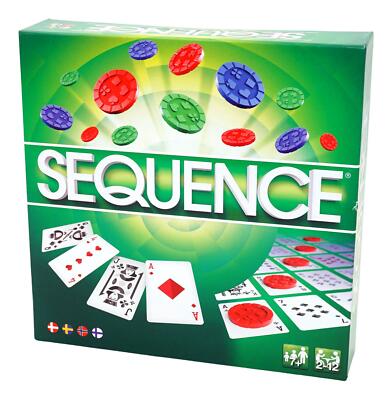 Sequence - The Board Game (GOL7002) - Neu & OVP - Skandinavische Version