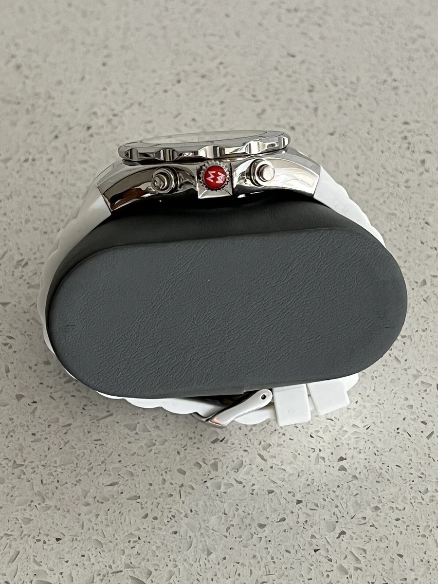 Michele white shop jelly watch