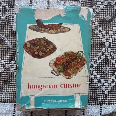 Hungarian Cuisine Cookbook Recipes 1958 in English