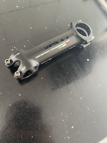 Deda Superleggero Stem 120mm, 82 Degrees, 31.7 Bars, 1 1/8 Fork, Polish On Black - Picture 3 of 7