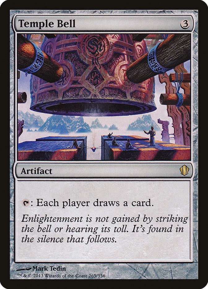 MTG Magic the Gathering Temple Bell (265/357) Commander 2013 LP