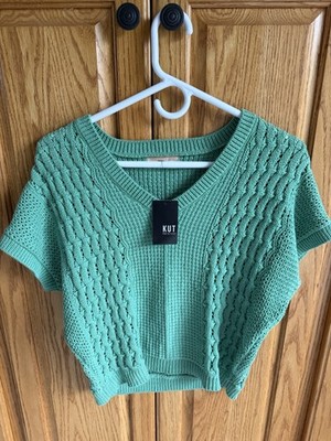 KUT FROM THE KLOTH TILDA PULLOVER V NECK SWEATER