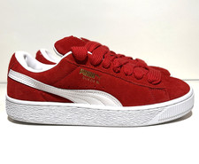 Puma Gamuza XL Rojo Para Hombre Talla 8.5 Informal Atlético Hip Hop Urbano Tenis