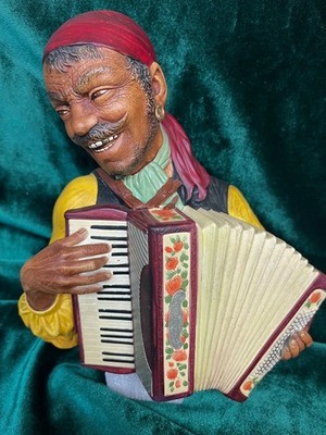 Rare - Vintage Bossons ''Romany''  (First Model) Chalk Ware Heads/Masks/Figurine