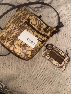 2 Donna Sharp handbags Thoroughbred Penny Cross Body bag and coin card wallet 