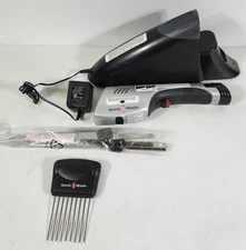 Emson Sonic Blade Portable Cordless Rechargeable Power Knife  Meat Bread Veggies