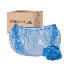 400PCS Disposable SPA Liners For Nail Tech Pedicure 48"x48" Durable Blue