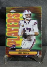 2025 Topps Chrome Josh Allen Power Players #PP-2 Buffalo Bills
