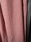 Red And White Striped Pants By cozy Co Size 1x With Drawstring Waist And Pockets — photo 3