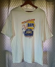 Micheal Waltrip Napa Tshirt White Mens XL 2001 Y2K Racing Race To Win