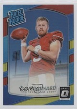 2017 Donruss Optic Rated Rookie Red & Yellow Prizm CJ Beathard #170 11ff