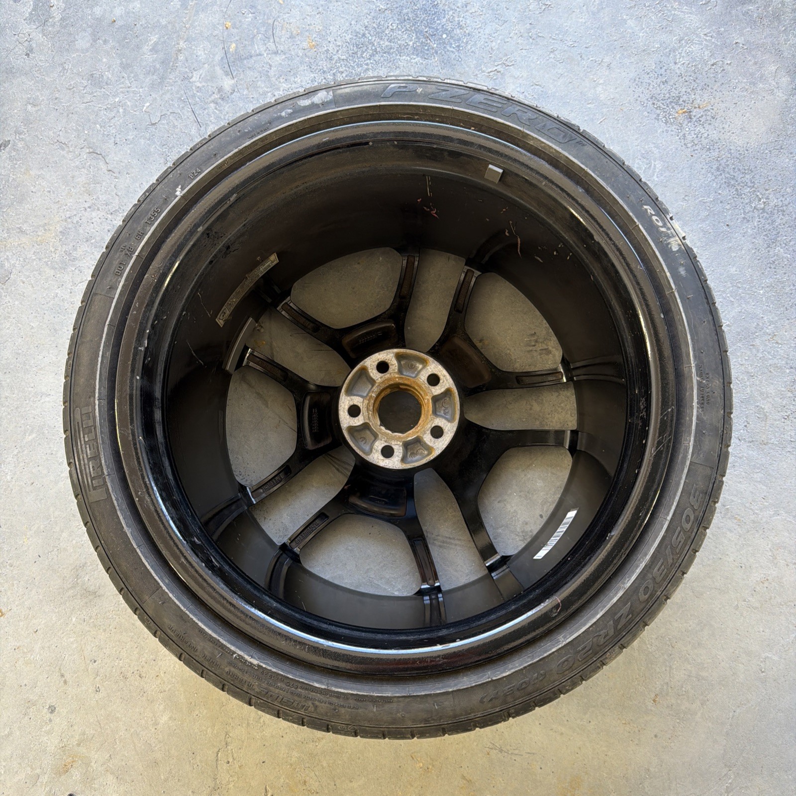 Lamborghini Huracan 20 inch 20 x 11 Original Rear Wheel 2015 - 2022 OEM STRAIGHT
