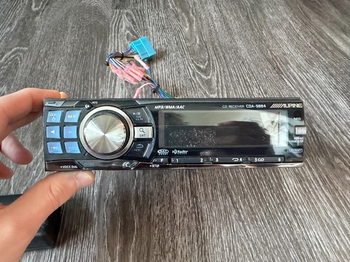 Alpine CDA-9884 Car Radio Stereo CD Receiver MP3/WMA/AAC (wired for Honda S2000)