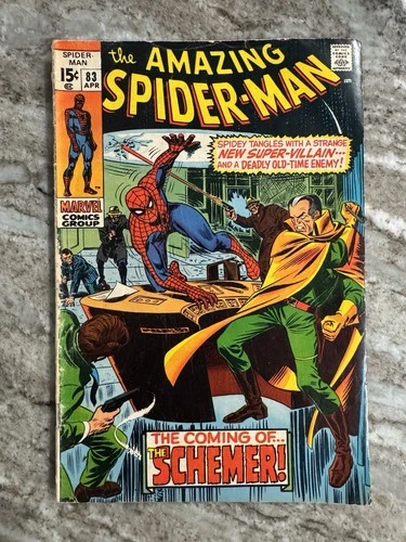 The Amazing Spider-Man #83 1st App. Schemer & Vanessa Fisk/Kingpin App. 1970 VG