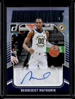 2024-25 Panini Donruss Bennedict Mathurin Dominators Auto Autograph #/99 Pacers
