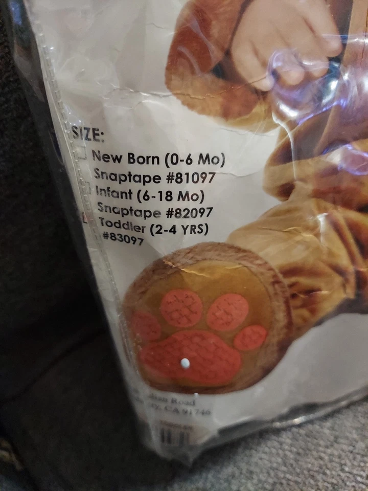 Little Lion Infant Halloween Costume 0-6 months Charades Jerery Beck - Image 4 of 4