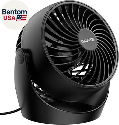 Desk Fan, 5-Inch Portable Electric Table Desktop Air Circulator Fans, Small but