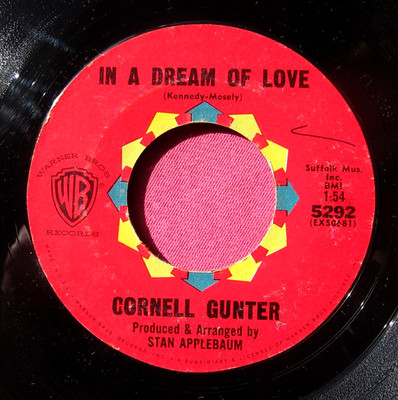 CORNELL GUNTER - In a Dream of Love - 45 rpm - Warner Brothers 5292