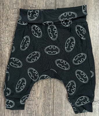 Baby Boy Clothes H&M 1-2 Month Batman Pants