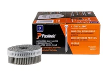 Paslode Coil Siding Nail, 650955, 1 7/8 inch x .086 Gauge, Hot Dipped