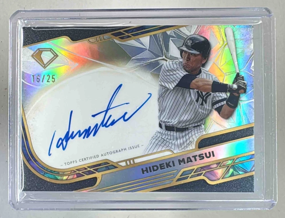 Hideki Matsui Baseball Sports Trading Cards & Accessories for sale