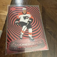 Devin Kaplan Flyers 2025-26 Fluorescence Red Upper Deck F-1