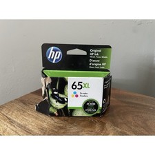 HP 65XL Tri-color Ink Cartridge N9K03A NEW GENUINE OPEN BOX 2023