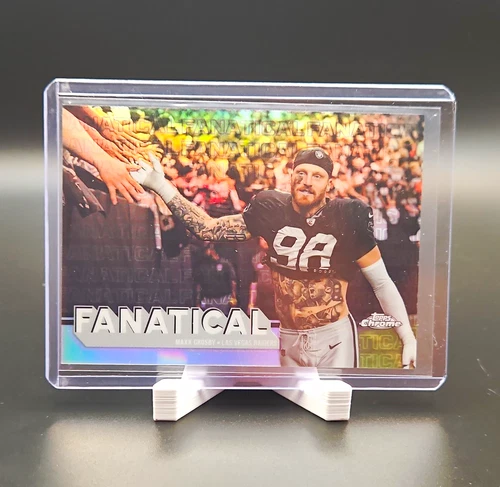 2025 Topps Chrome Maxx Crosby Base (RAW)