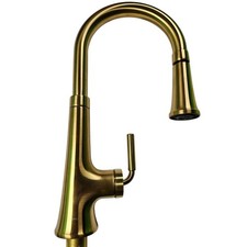 Kohler 23764-2MB Tone Single Handle Kitchen Faucet-Vibrant Brushed Moderne Brass