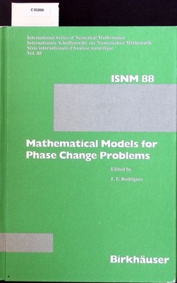 Mathematical models for phase change problems. Proceedings of the European works
