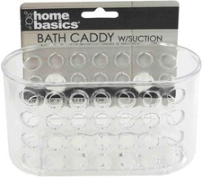 Small Shower Caddy/Shower Basket/Bath Caddy Soap Holder with Suction Cups