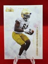 Jeremiah Owusu-Koramoah ROOKIE 2021 Wild Card Matte #MBC35 (RC). *10. rookie card picture