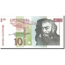 Geldschein, Slowenien, 10 Tolarjev, 1992, 1992-01-15, KM:11a, UNZ-