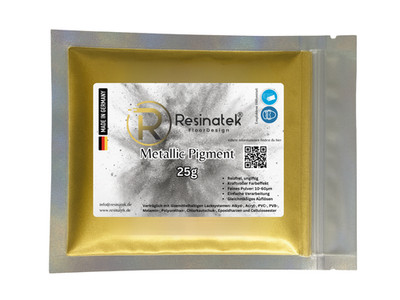 Resinatek  Premium Metallic Pigment, Mica Effekt Pigment für Epoxidharz 25g